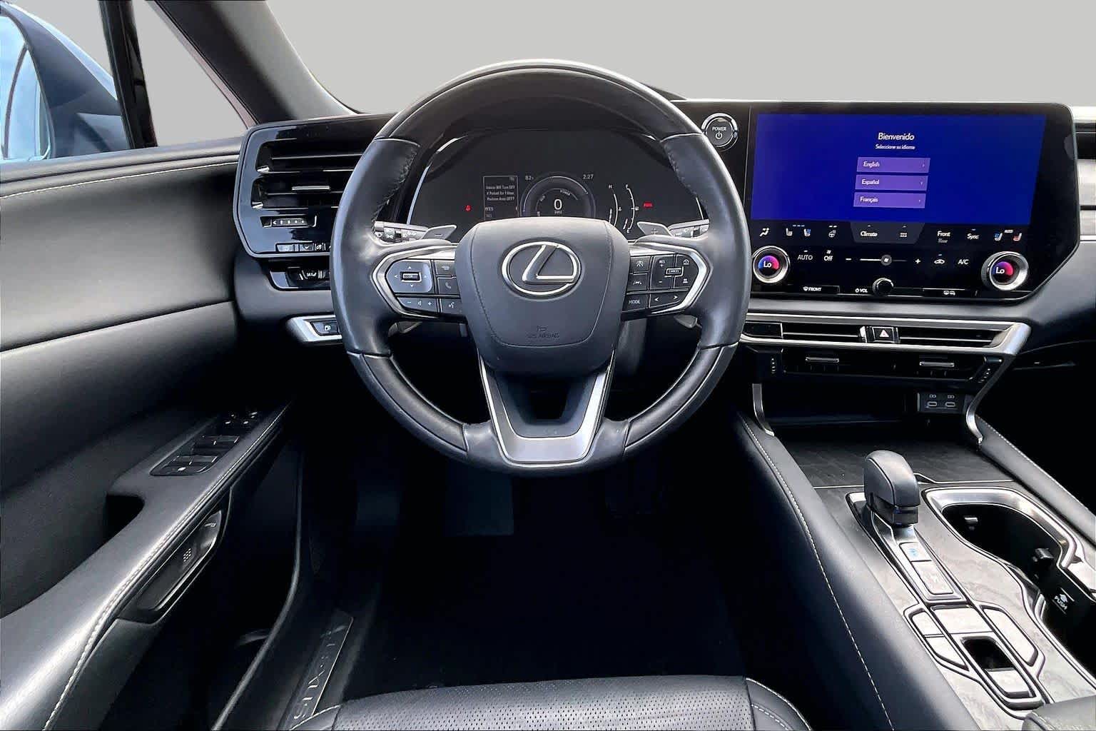 2023 Lexus RX 350h Premium Plus  Eminent White Pearl at Beck & Masten Kia