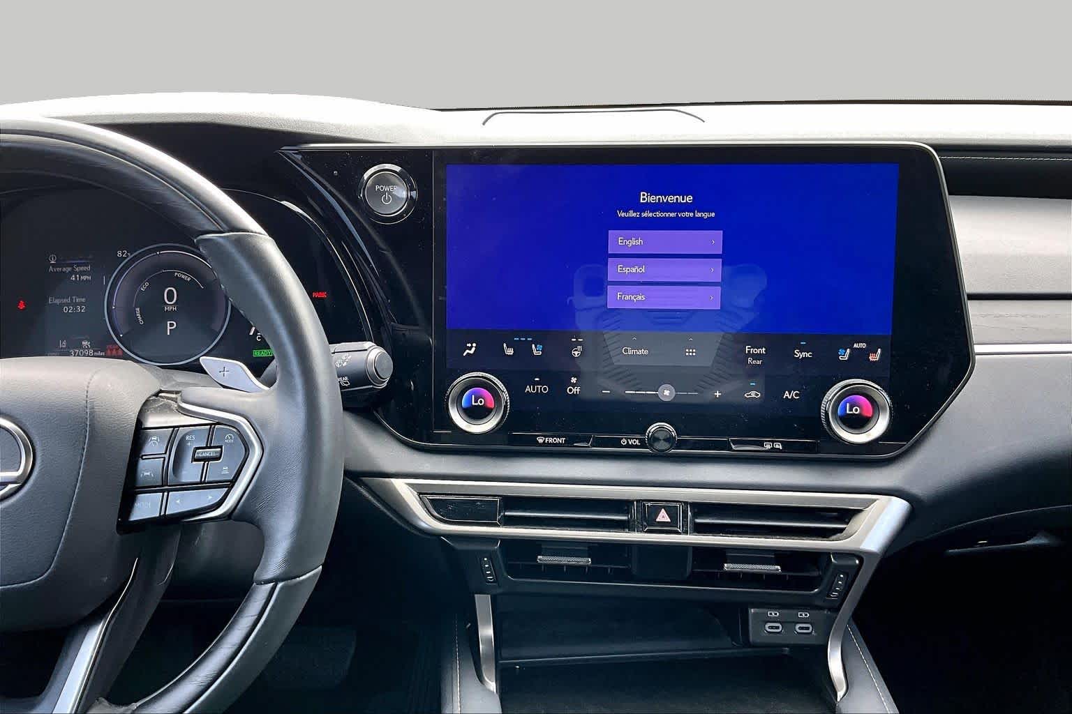 2023 Lexus RX 350h Premium Plus  Eminent White Pearl at Beck & Masten Kia