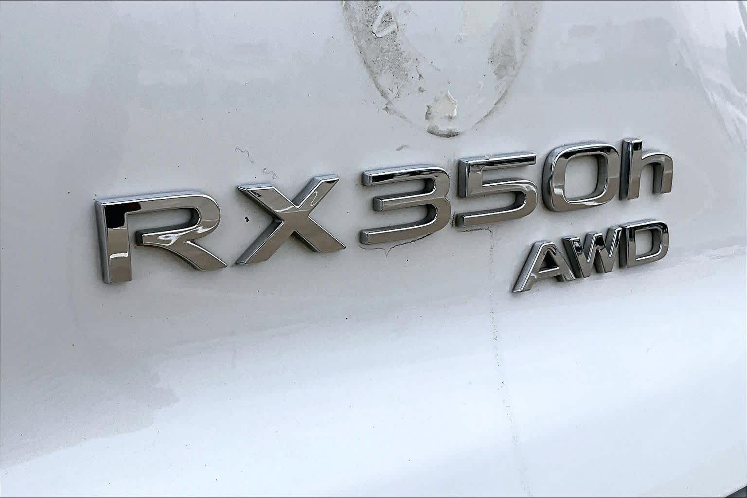 2023 Lexus RX 350h Premium Plus  Eminent White Pearl at Beck & Masten Kia