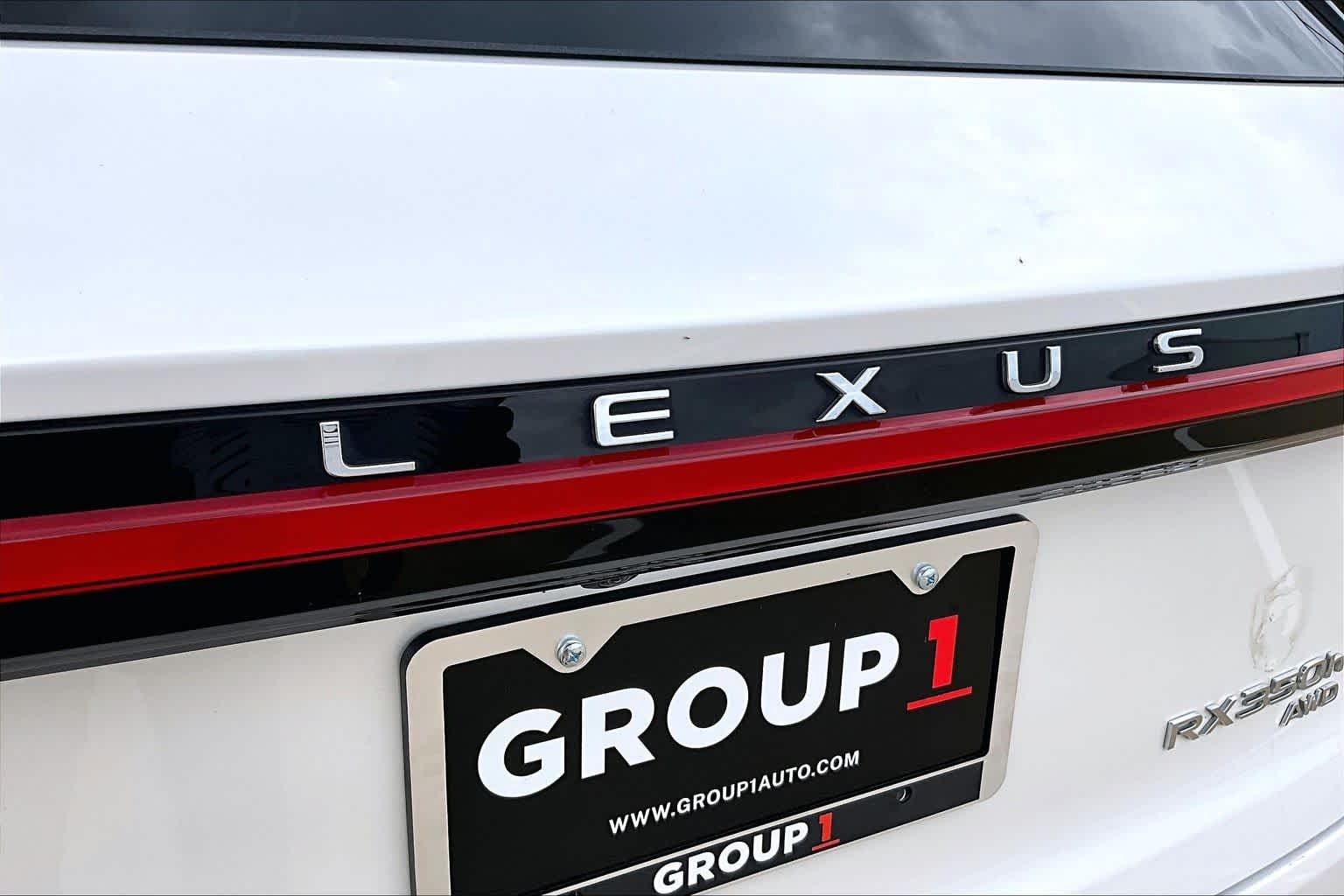 2023 Lexus RX 350h Premium Plus  Eminent White Pearl at Beck & Masten Kia
