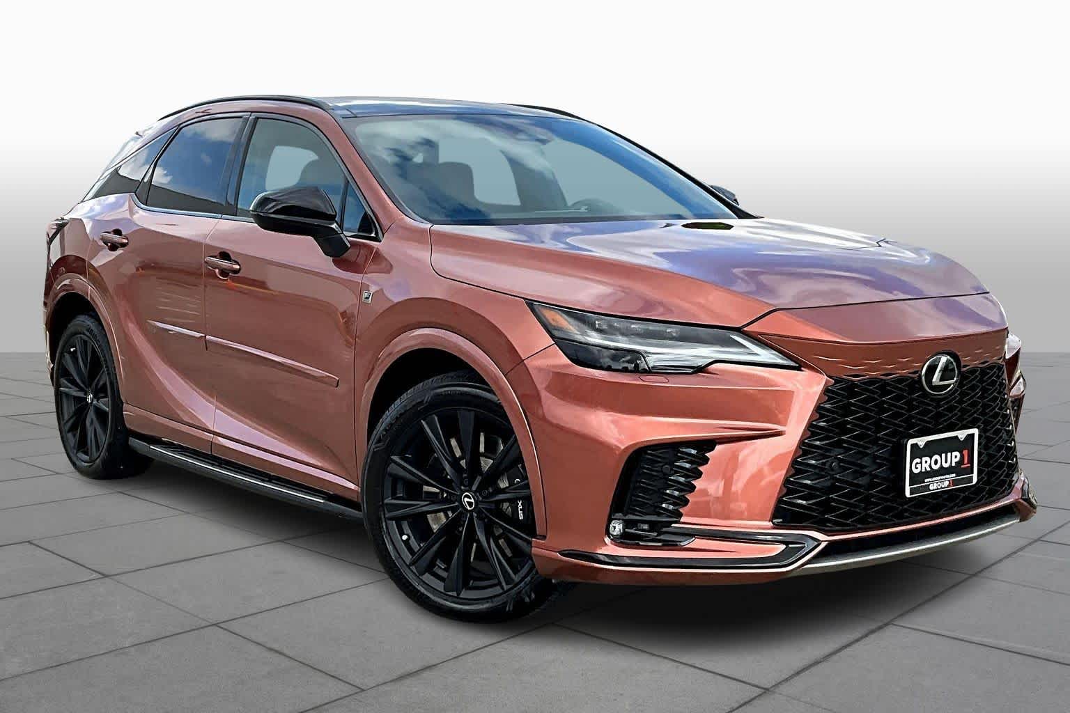 2023 Lexus RX F SPORT Performance  Copper Crest at Lexus Southwest Houston