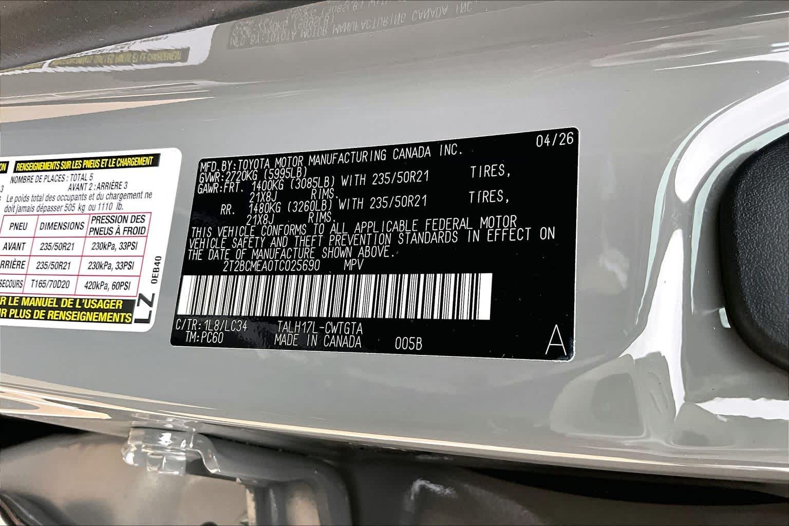 2026 Lexus RX 500h F SPORT Performance  Incognito at Lexus of Clear Lake