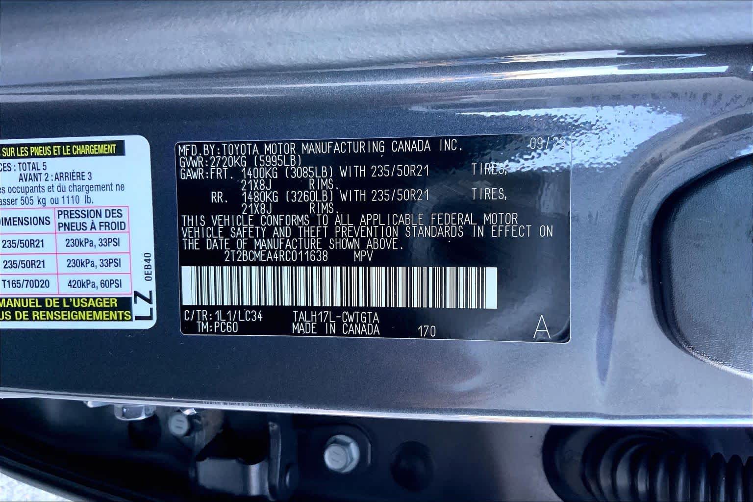 2024 Lexus RX F SPORT Performance  Cloudburst Gray at Sterling McCall Acura