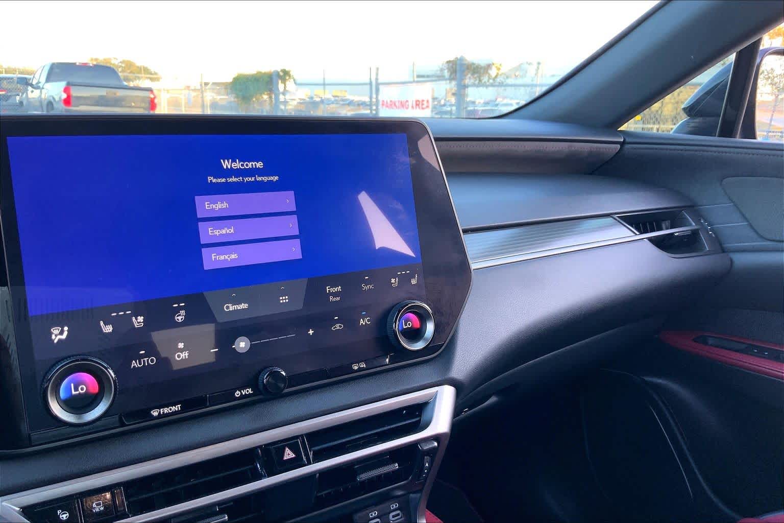 2024 Lexus RX F SPORT Performance  Cloudburst Gray at Sterling McCall Acura