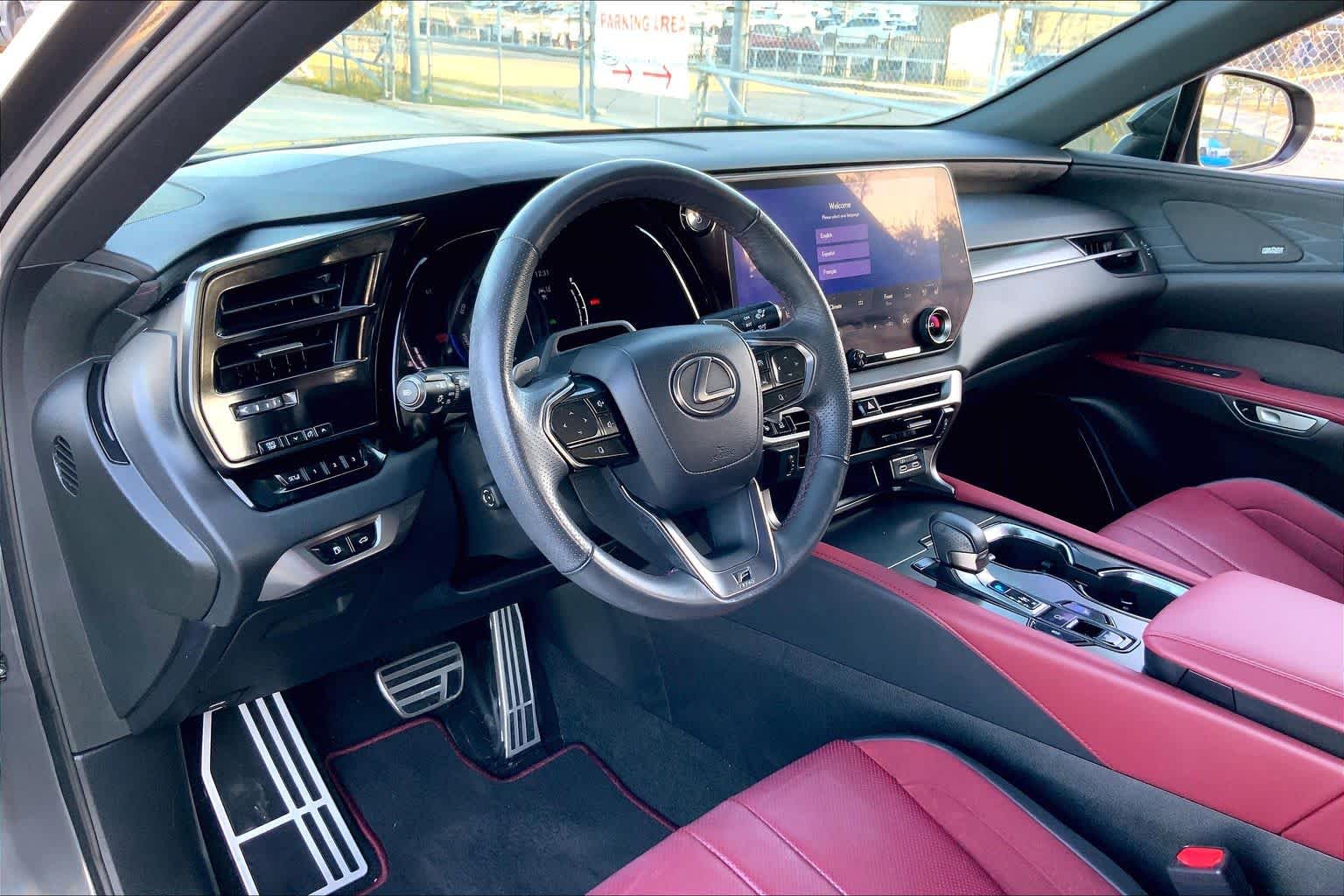 2024 Lexus RX F SPORT Performance  Cloudburst Gray at Sterling McCall Acura