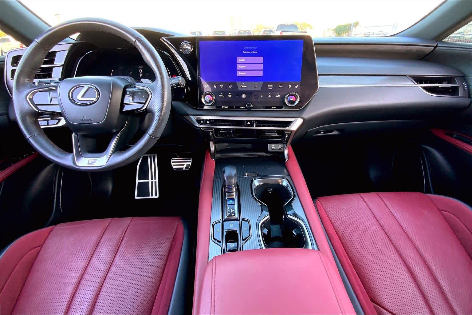 2024 Lexus RX F SPORT Performance  Cloudburst Gray at Sterling McCall Acura