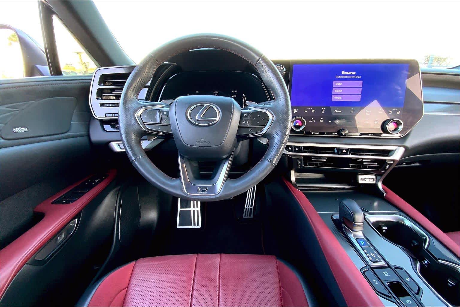 2024 Lexus RX F SPORT Performance  Cloudburst Gray at Sterling McCall Acura