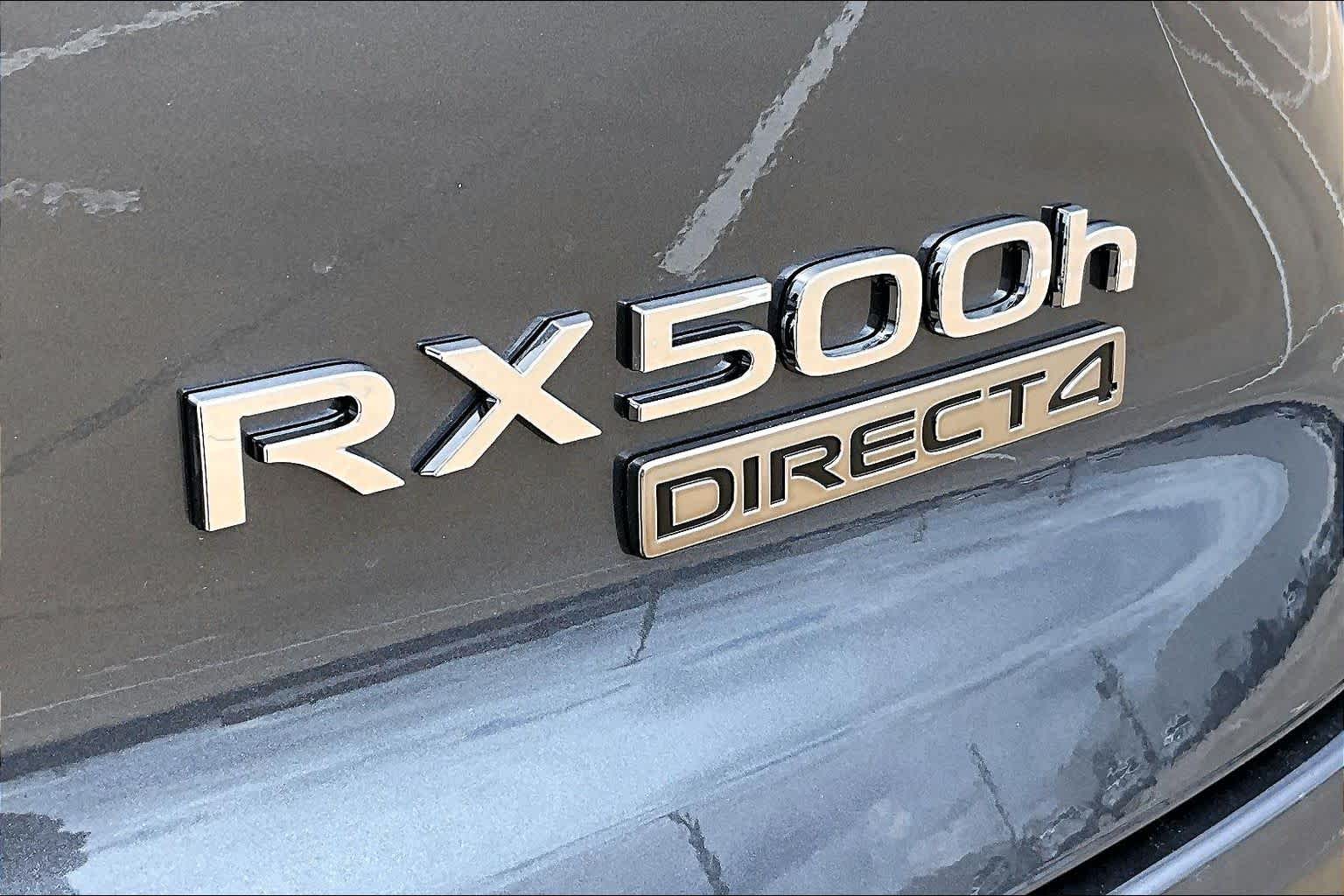2026 Lexus RX 500h F SPORT Performance  Cloudburst Gray at Lexus of Clear Lake