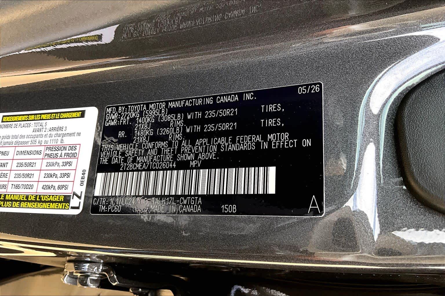 2026 Lexus RX 500h F SPORT Performance  Cloudburst Gray at Lexus of Clear Lake
