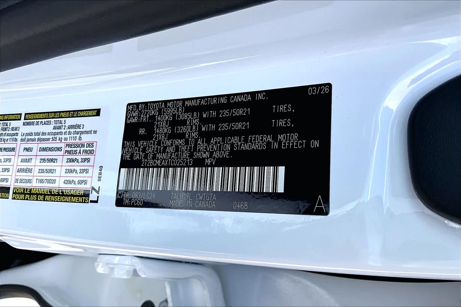 2026 Lexus RX 500h F SPORT Performance  Ultra White at Lexus of Clear Lake