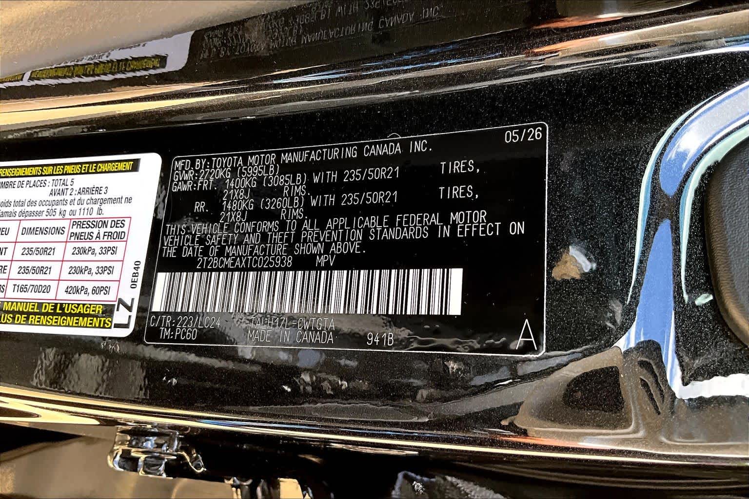 2026 Lexus RX 500h F SPORT Performance  Caviar at Lexus of Clear Lake
