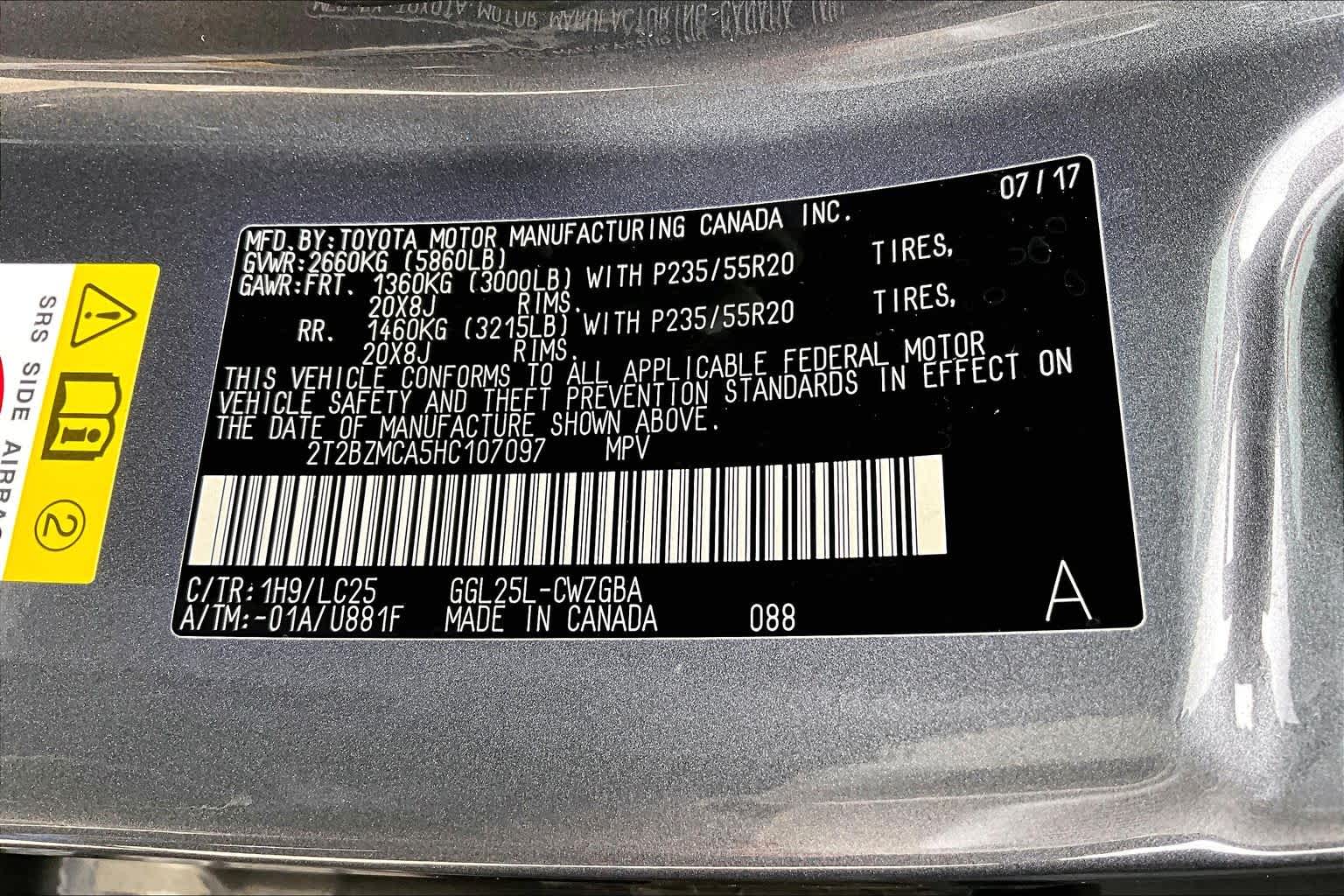 2017 Lexus RX  Nebula Gray Pearl at Lexus Southwest Houston