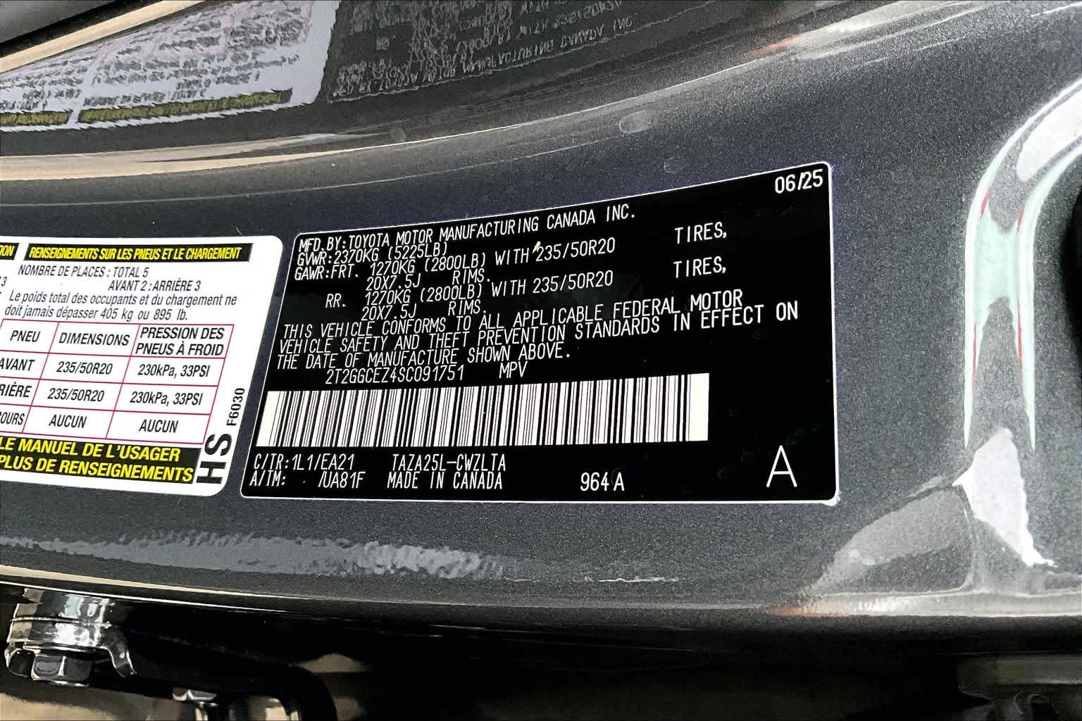 2025 Lexus NX 350 Premium  Cloudburst Gray at Group 1 Toyota Southwest