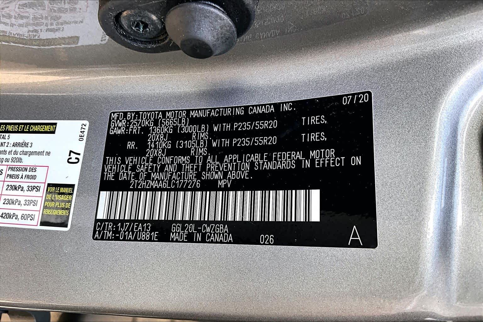 2020 Lexus RX 350  Atomic Silver at Lexus Southwest Houston
