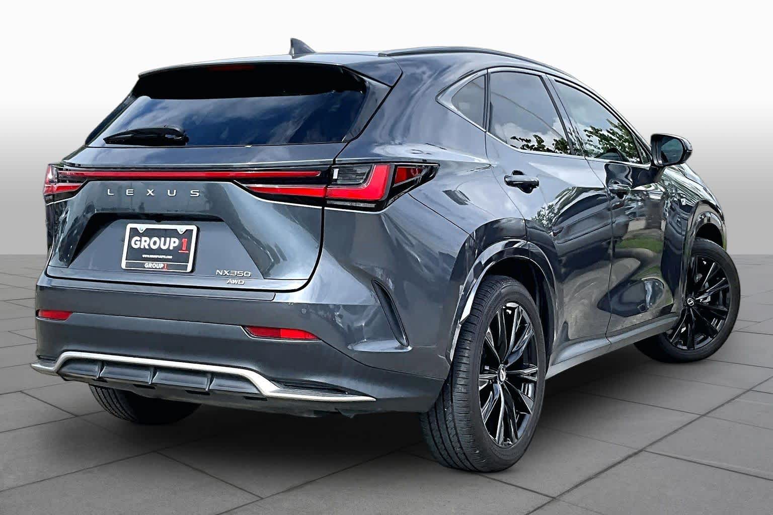 2024 Lexus NX 350 F SPORT Handling  Cloudburst Gray at Lexus Southwest Houston