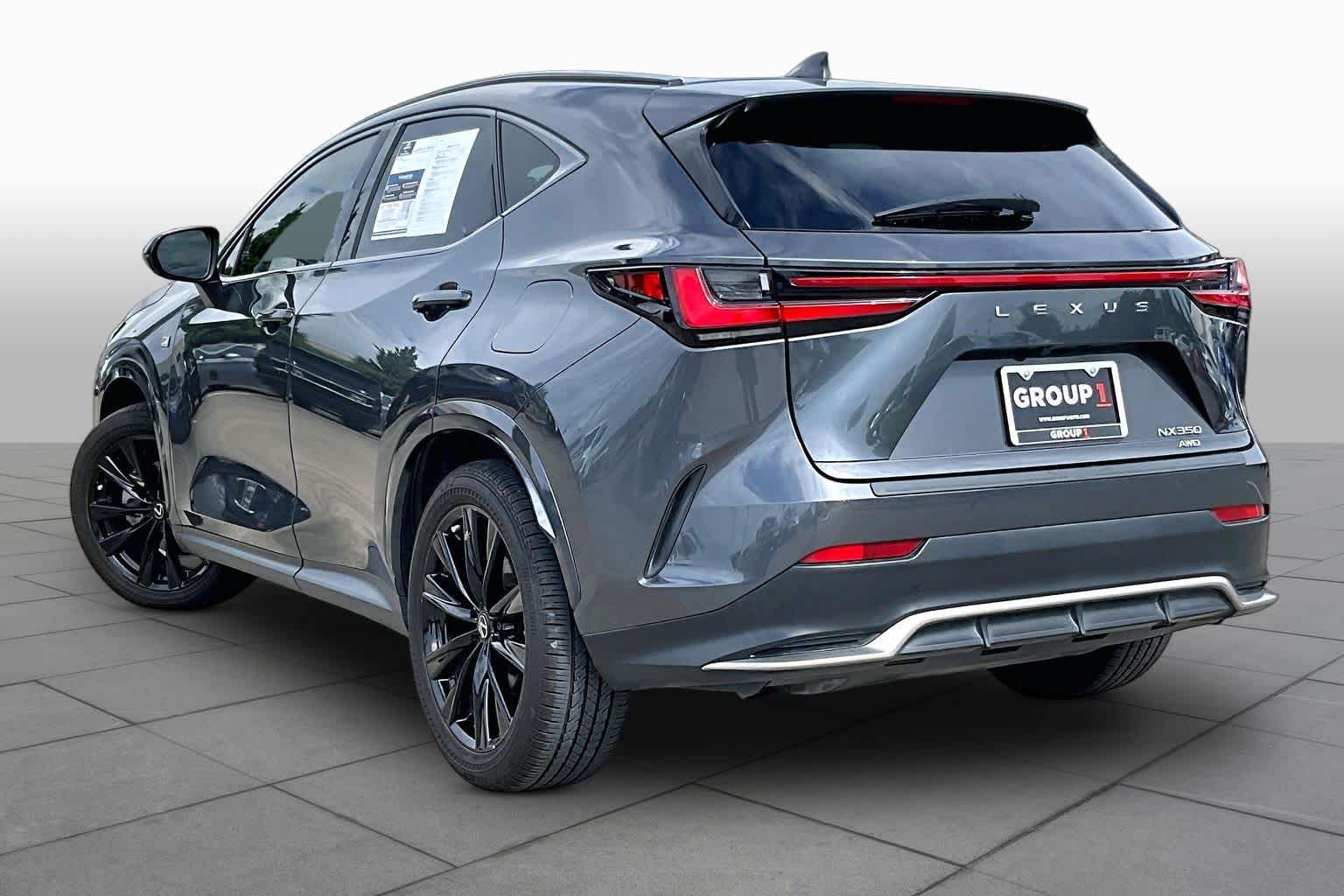 2024 Lexus NX 350 F SPORT Handling  Cloudburst Gray at Lexus Southwest Houston