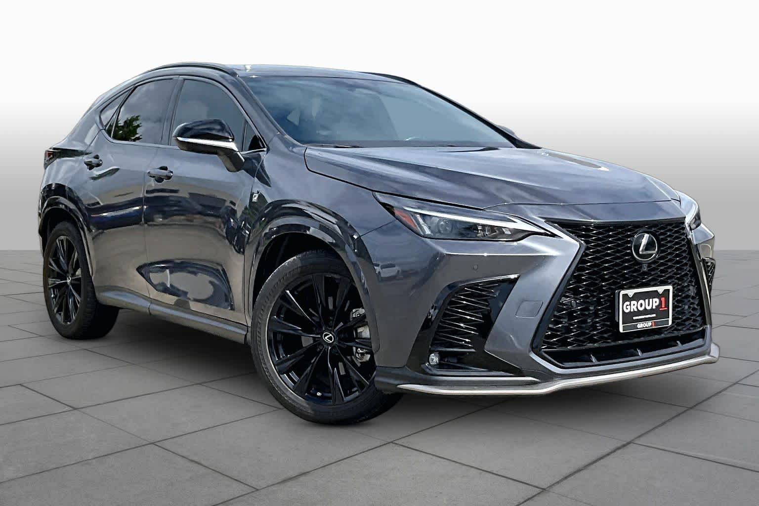 2024 Lexus NX 350 F SPORT Handling  Cloudburst Gray at Lexus Southwest Houston