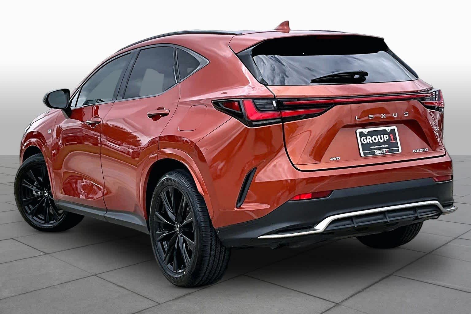2024 Lexus NX 350 F SPORT Handling  Cadmium Orange at Lexus Southwest Houston