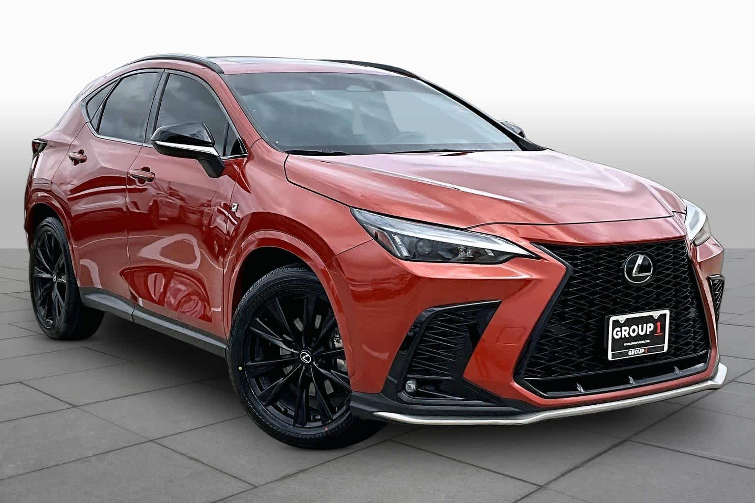 2024 Lexus NX 350 F SPORT Handling  Cadmium Orange at Lexus Southwest Houston