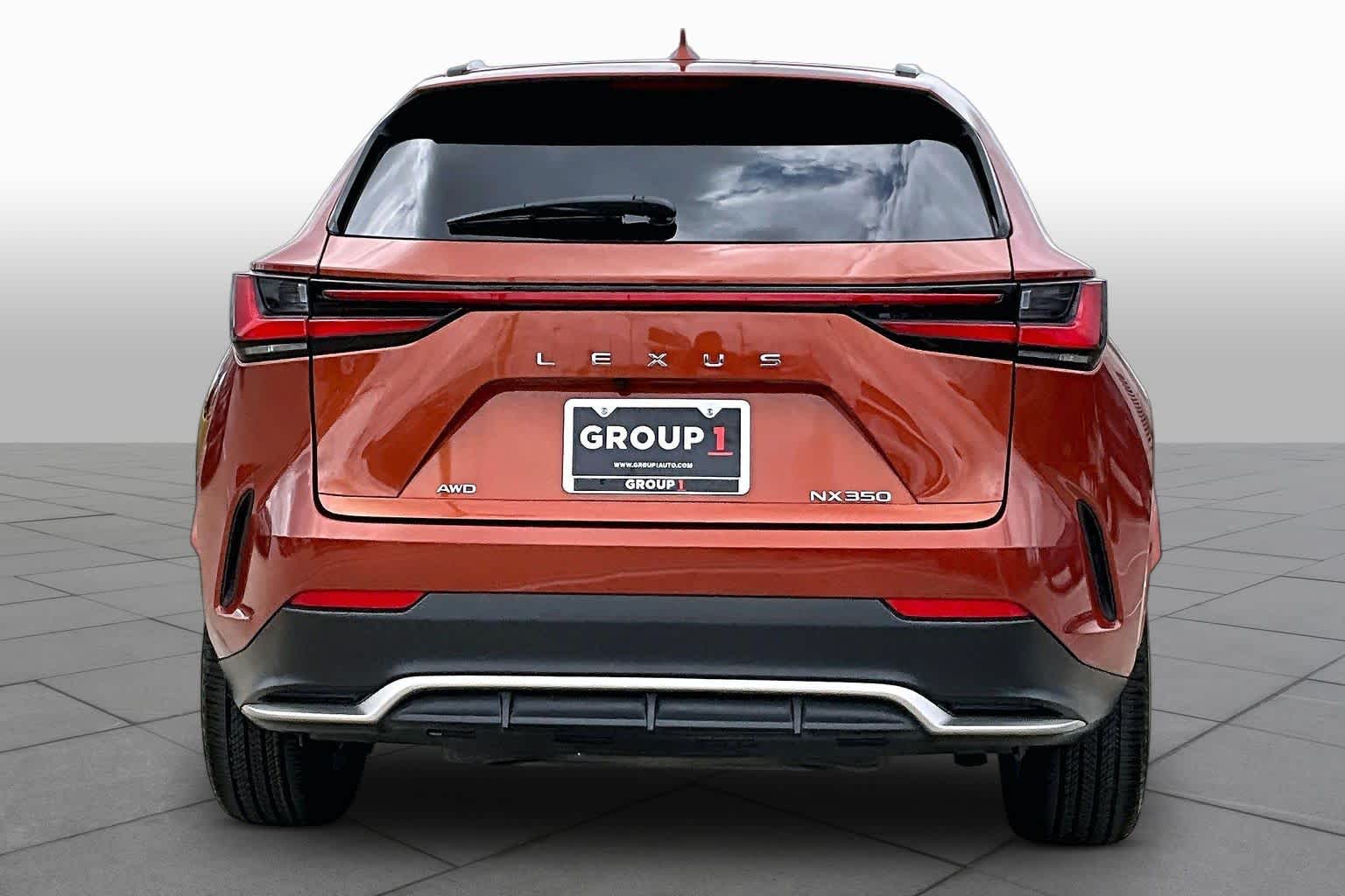 2024 Lexus NX 350 F SPORT Handling  Cadmium Orange at Lexus Southwest Houston