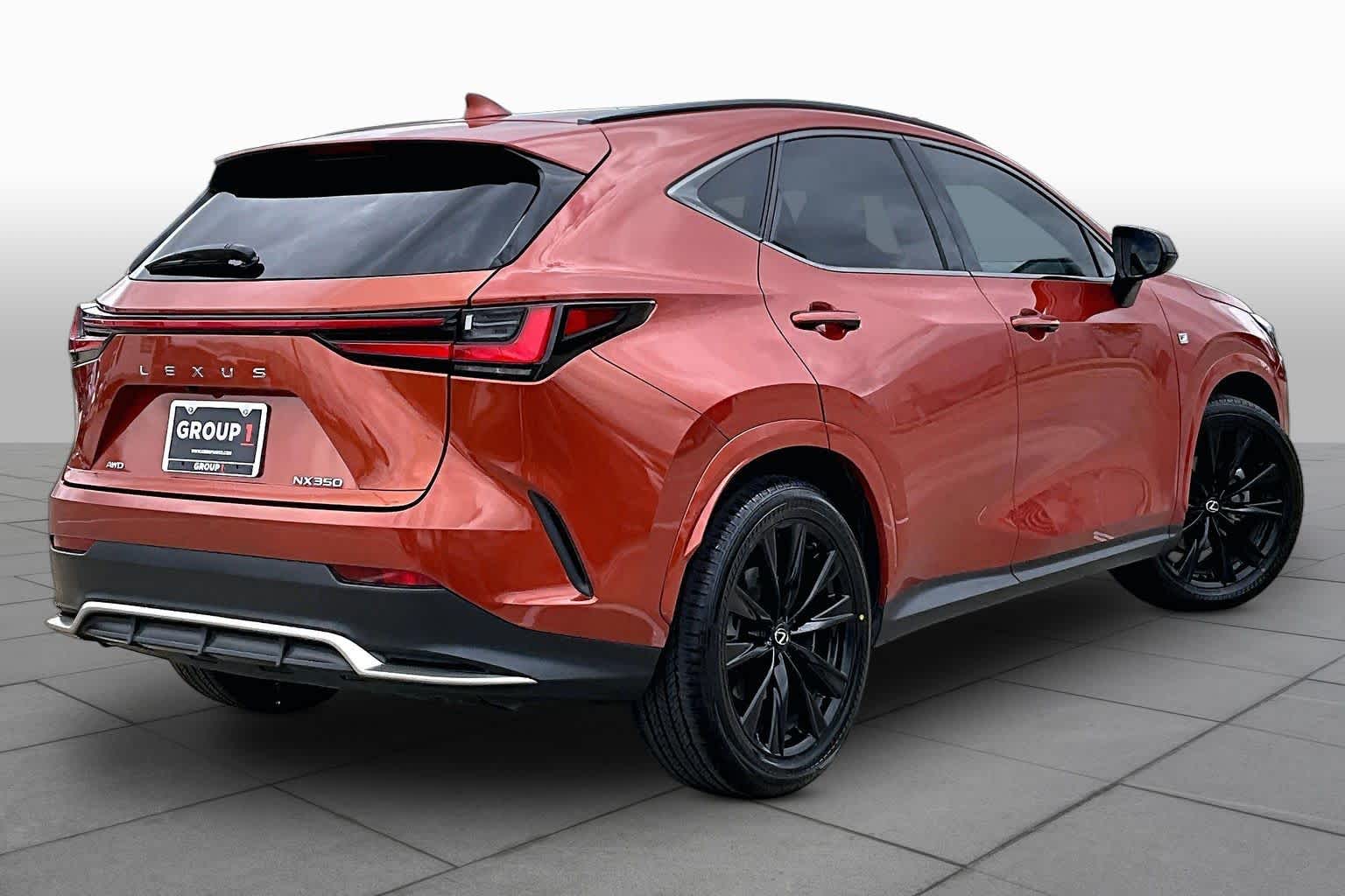 2024 Lexus NX 350 F SPORT Handling  Cadmium Orange at Lexus Southwest Houston