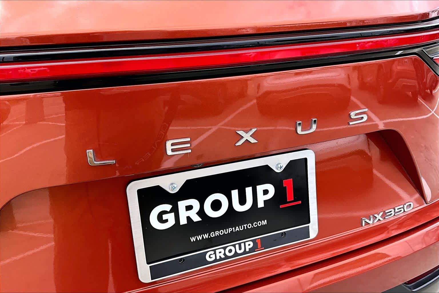 2024 Lexus NX 350 F SPORT Handling  Cadmium Orange at Lexus Southwest Houston