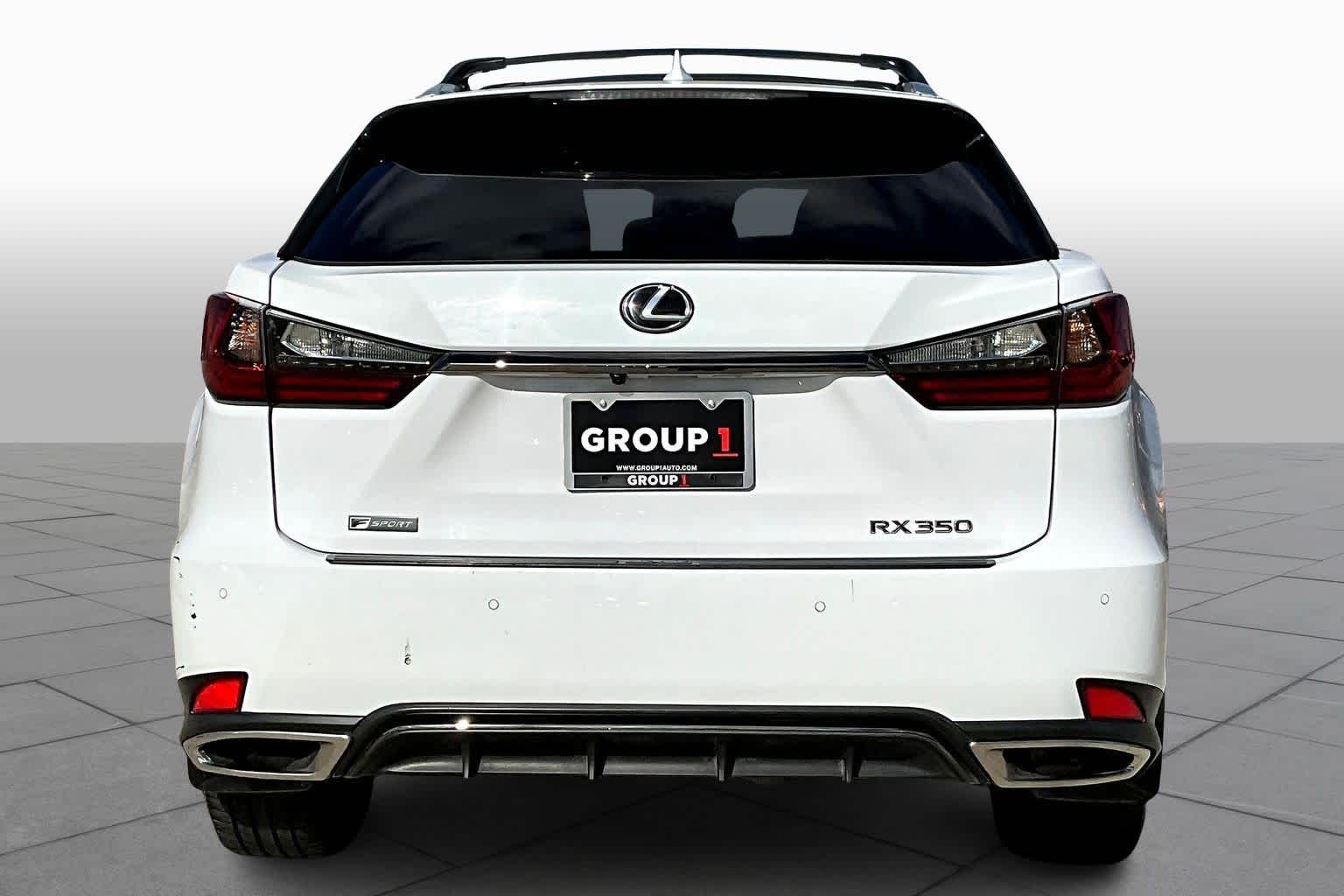 2022 Lexus RX F SPORT Handling  Ultra White at Lexus Southwest Houston