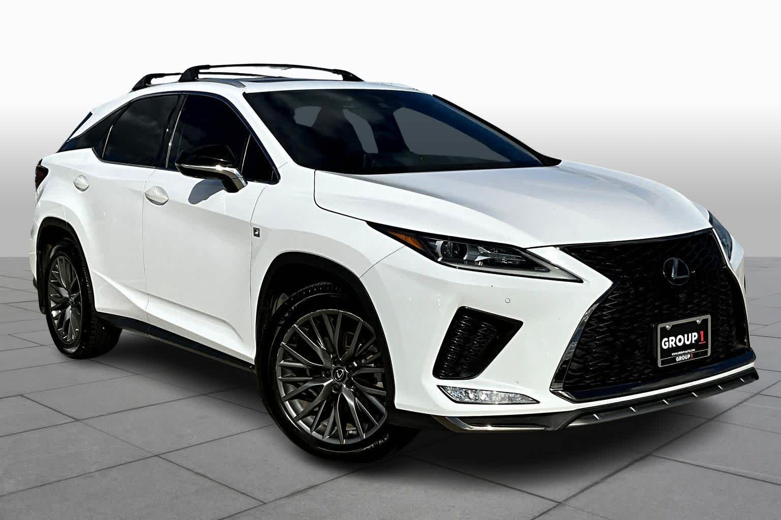 2022 Lexus RX F SPORT Handling  Ultra White at Lexus Southwest Houston