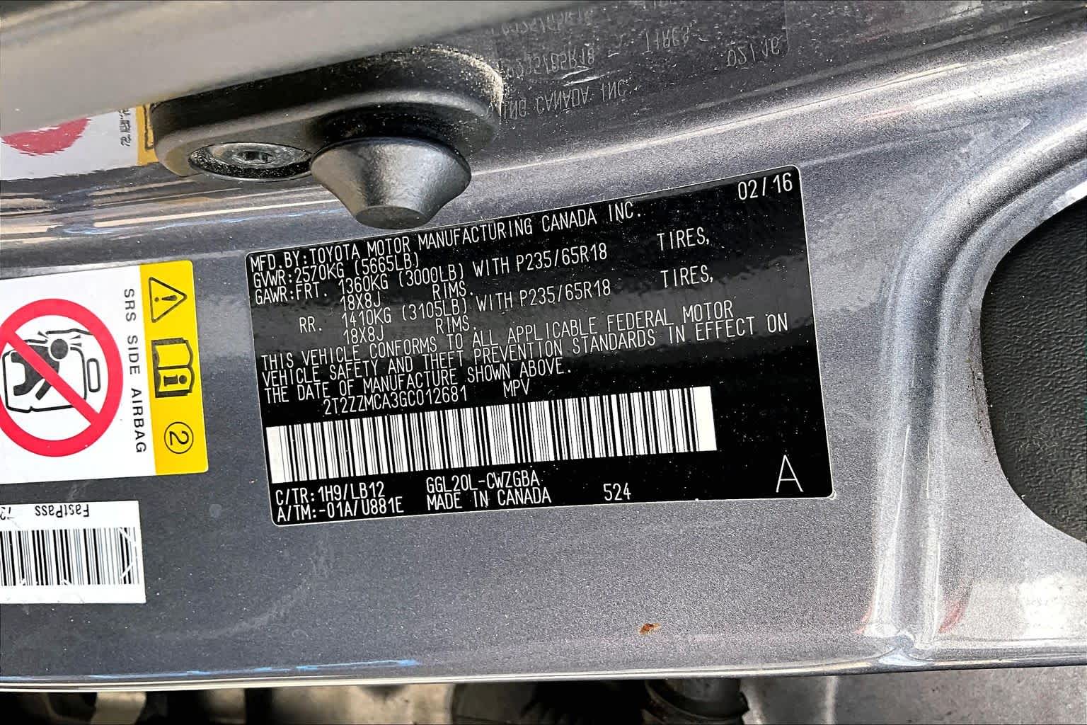 2016 Lexus RX 350  Nebula Gray Pearl at AutoNation USA Katy