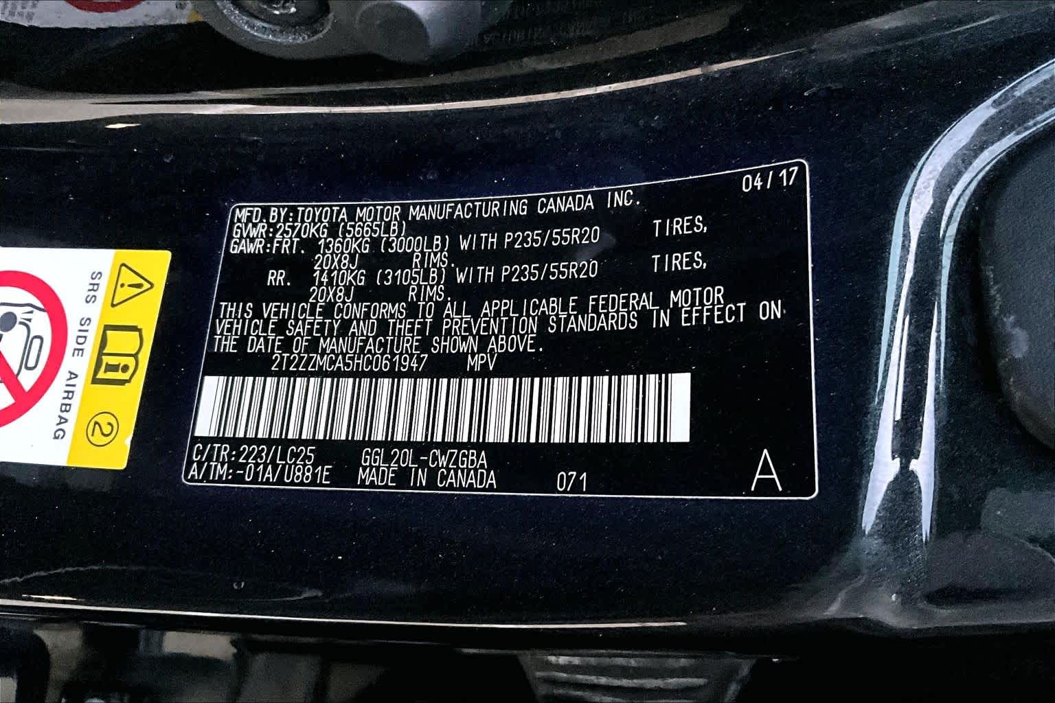 2017 Lexus RX  Caviar at Lexus of Clear Lake