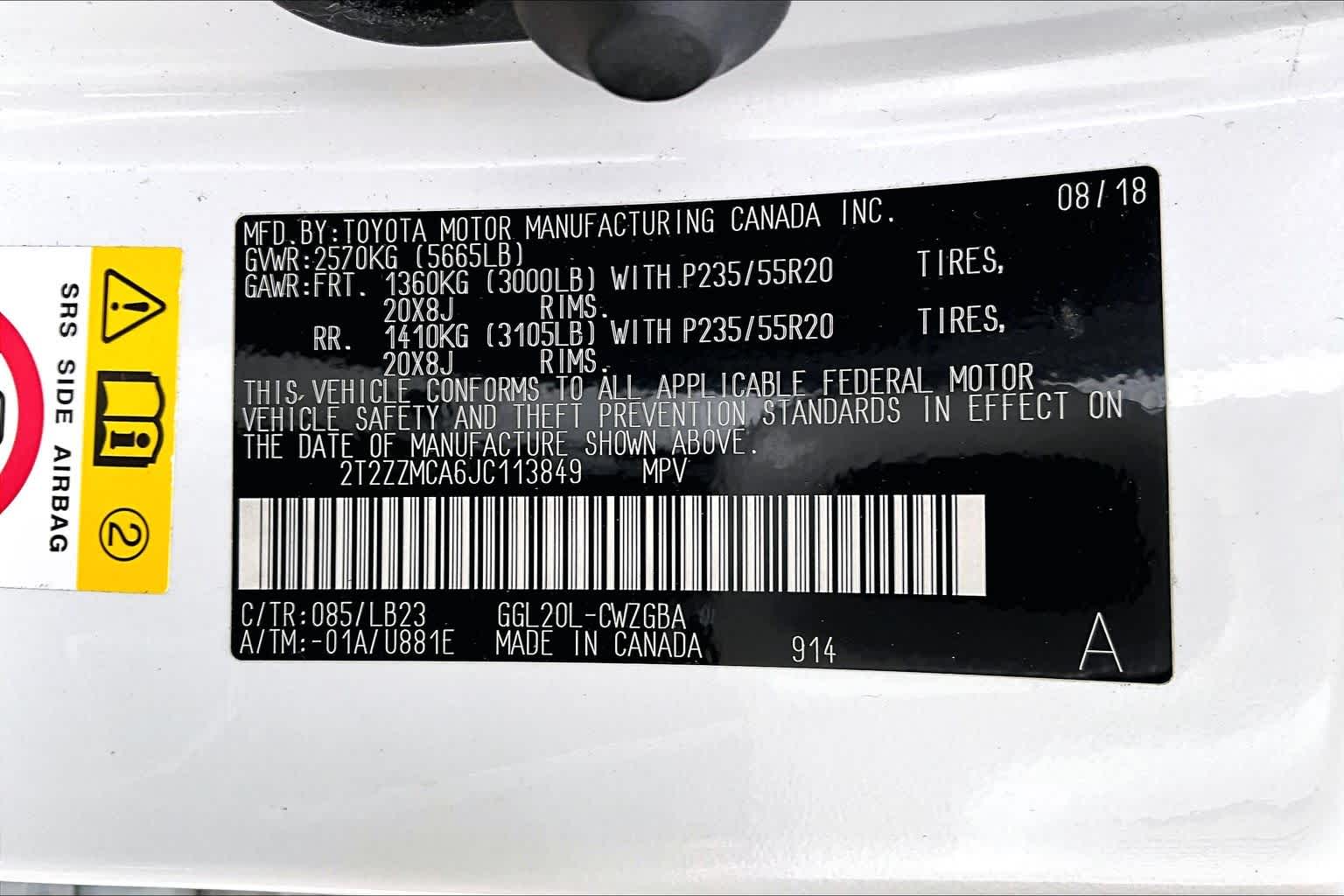 2018 Lexus RX  Eminent White Pearl at Lexus of Clear Lake