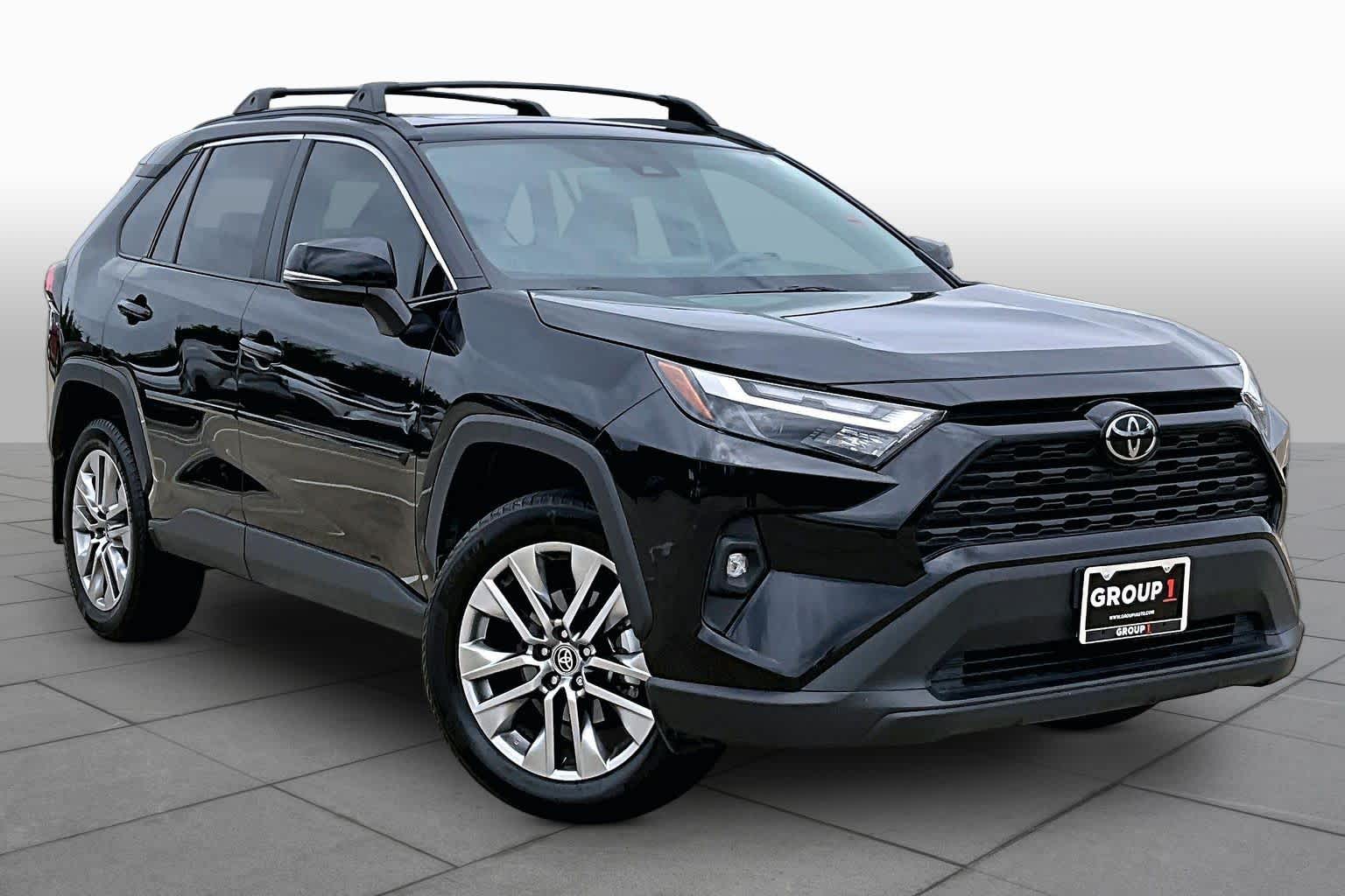 2024 Toyota RAV4 XLE Premium Midnight Black Metallic at AutoNation Toyota Gulf Fwy