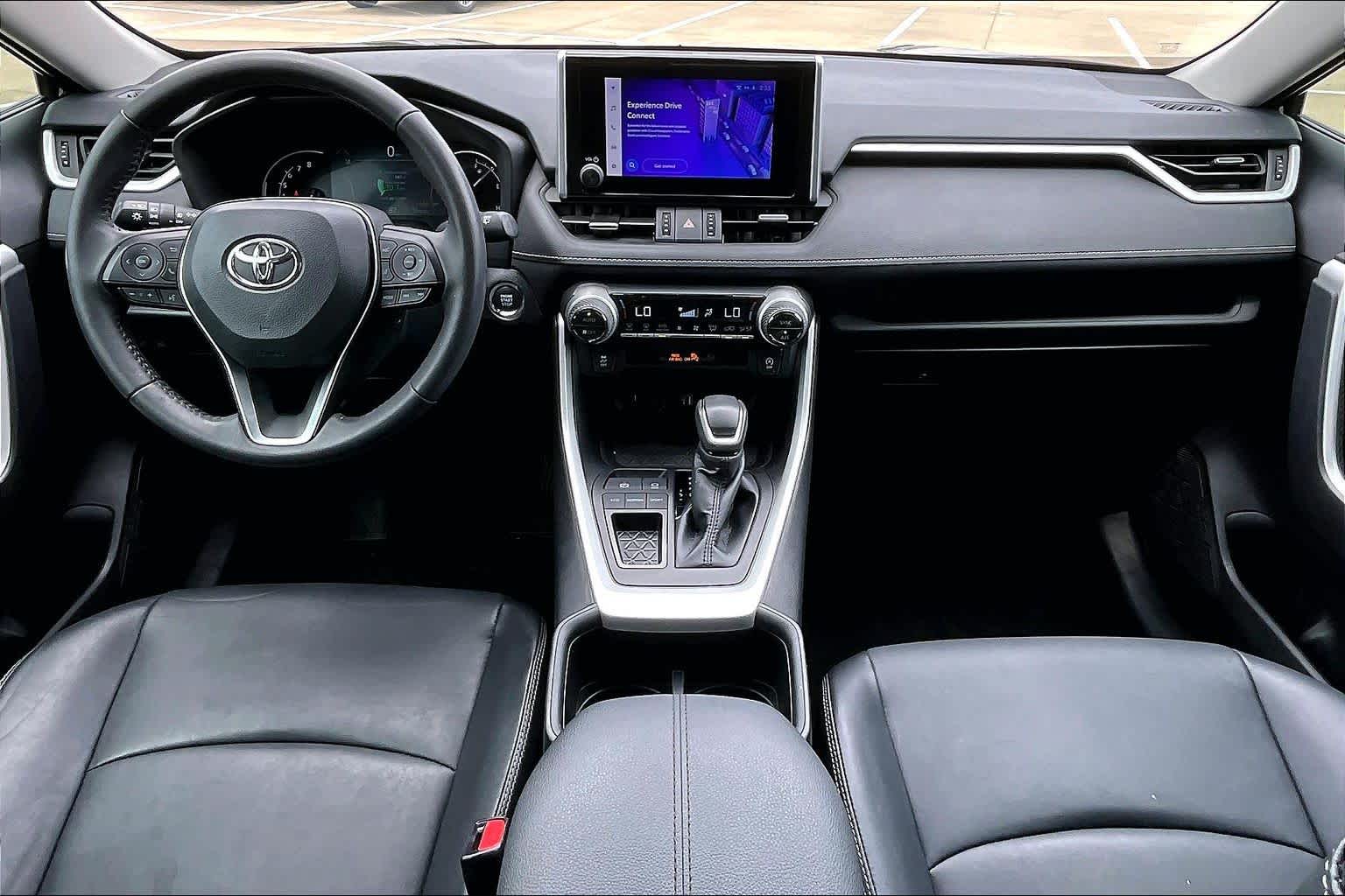 2024 Toyota RAV4 XLE Premium Midnight Black Metallic at AutoNation Toyota Gulf Fwy