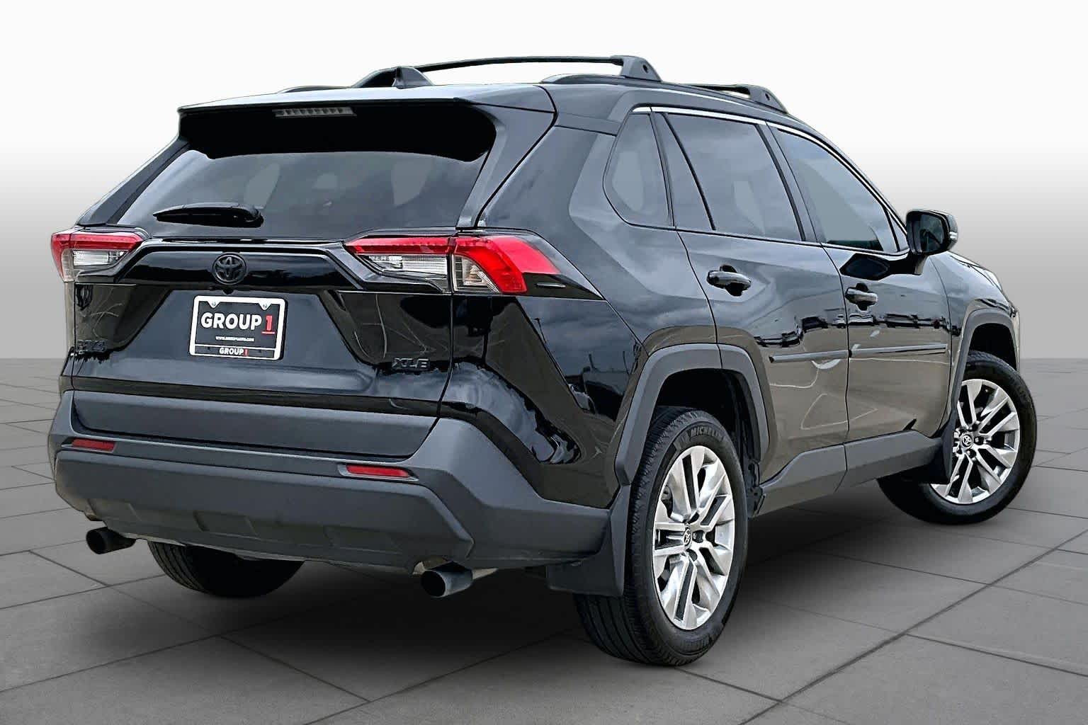 2024 Toyota RAV4 XLE Premium Midnight Black Metallic at AutoNation Toyota Gulf Fwy