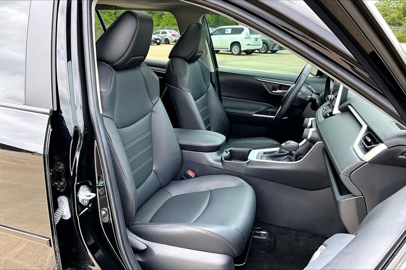 2024 Toyota RAV4 XLE Premium Midnight Black Metallic at AutoNation Toyota Gulf Fwy