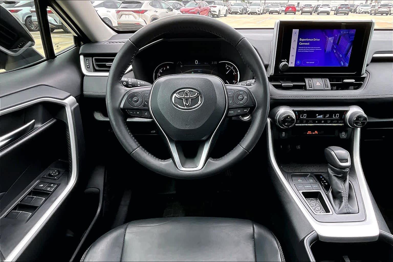 2024 Toyota RAV4 XLE Premium Midnight Black Metallic at AutoNation Toyota Gulf Fwy