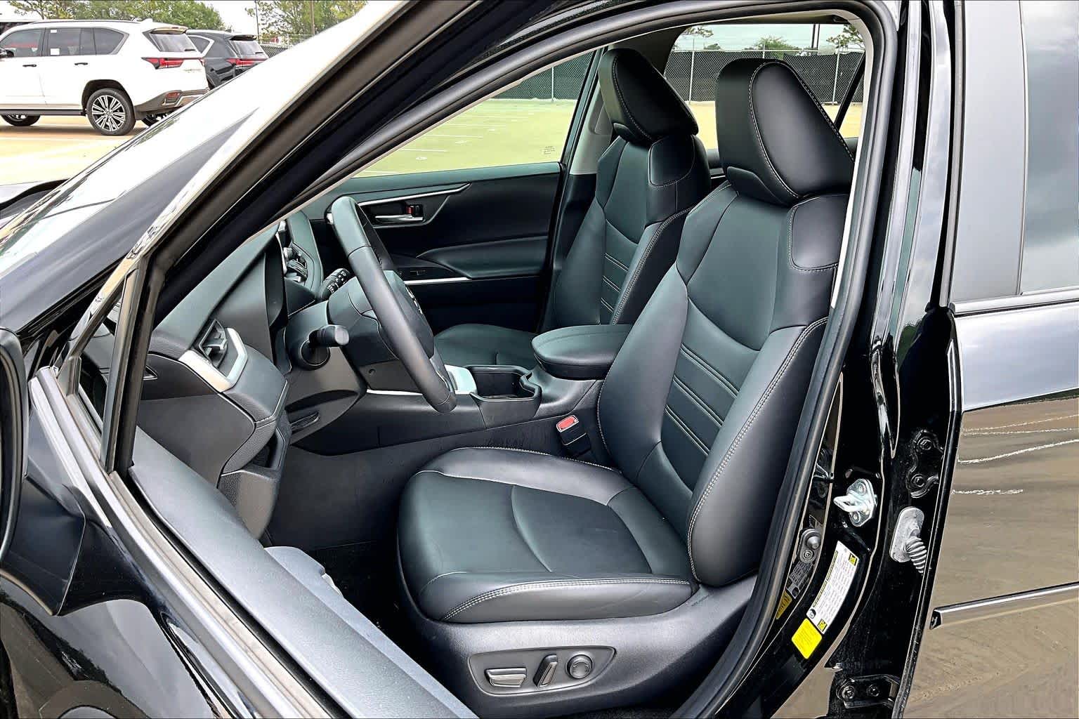 2024 Toyota RAV4 XLE Premium Midnight Black Metallic at AutoNation Toyota Gulf Fwy