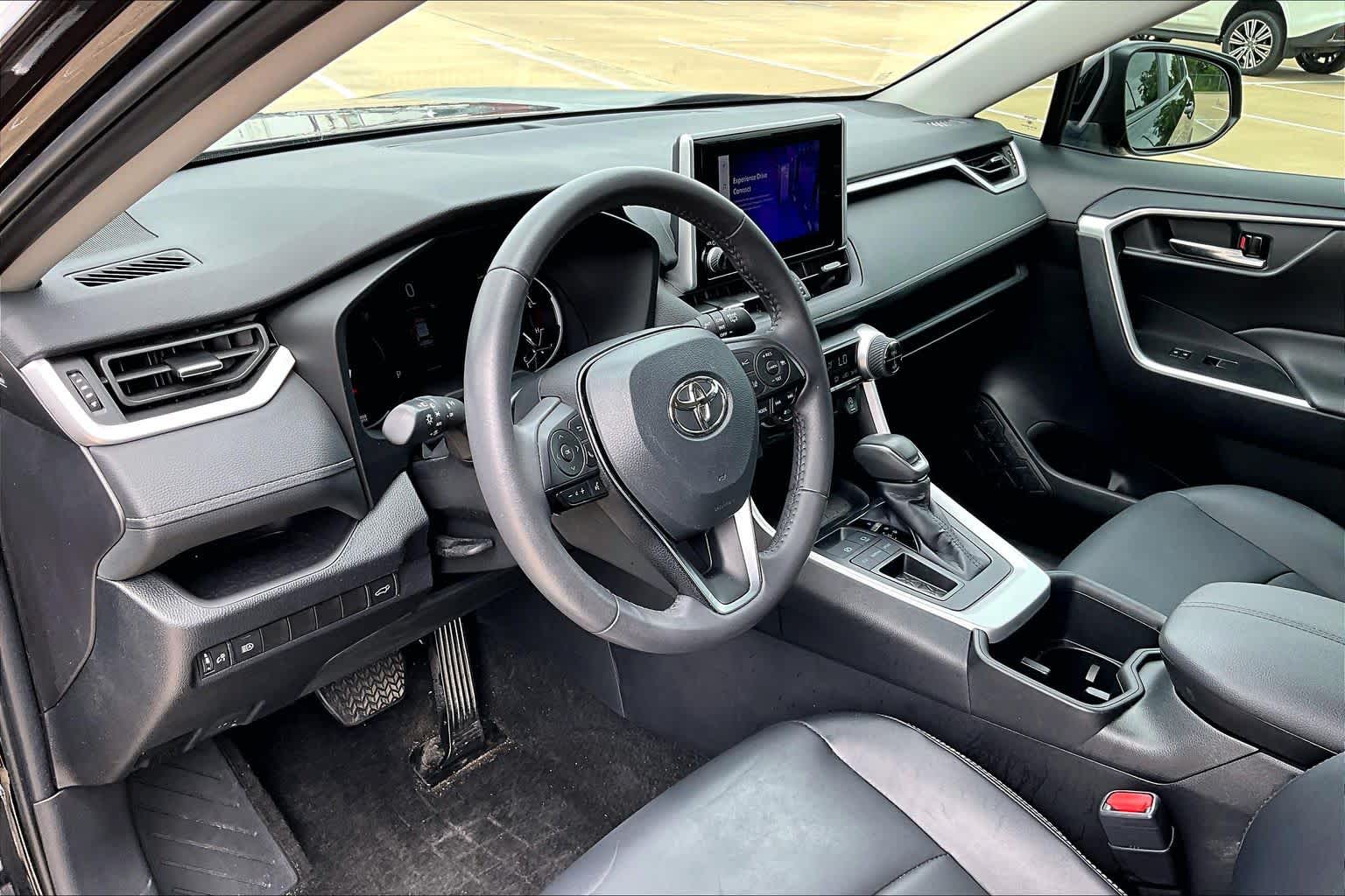 2024 Toyota RAV4 XLE Premium Midnight Black Metallic at AutoNation Toyota Gulf Fwy