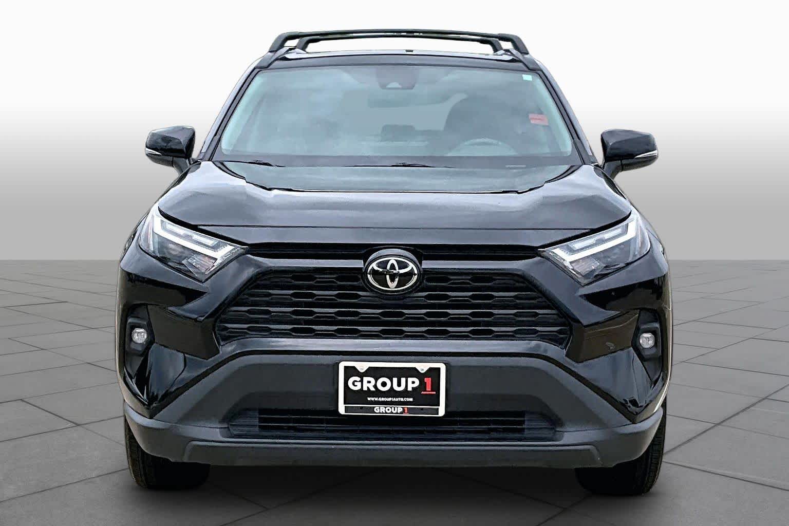2024 Toyota RAV4 XLE Premium Midnight Black Metallic at AutoNation Toyota Gulf Fwy