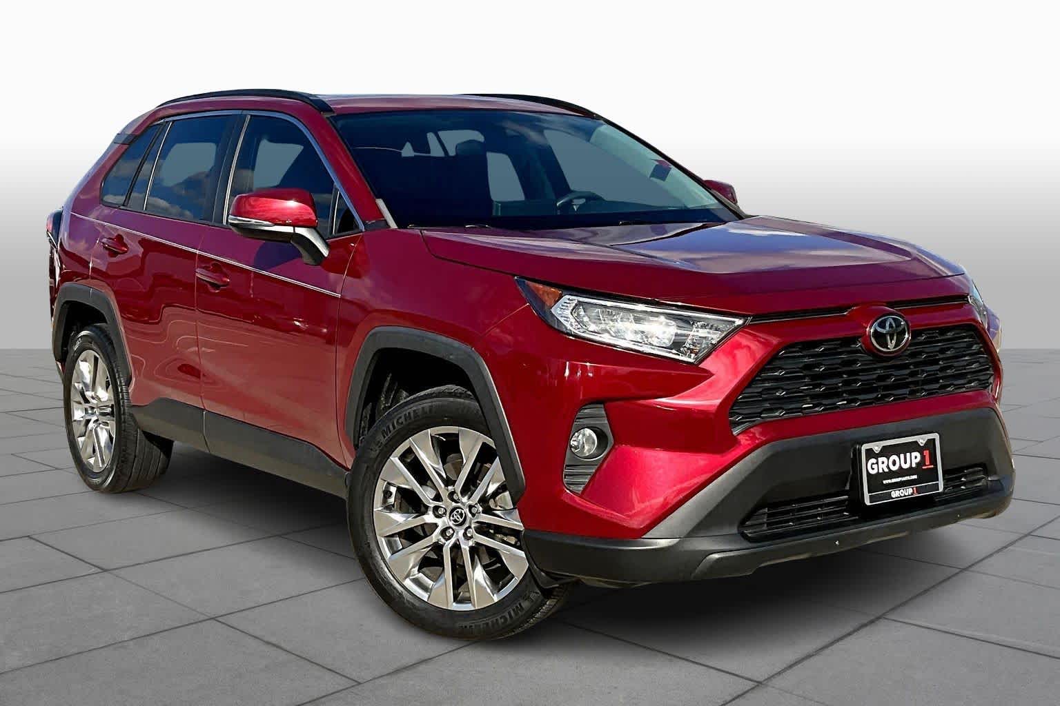 2021 Toyota RAV4 XLE Premium Ruby Flare Pearl at HGreg Houston