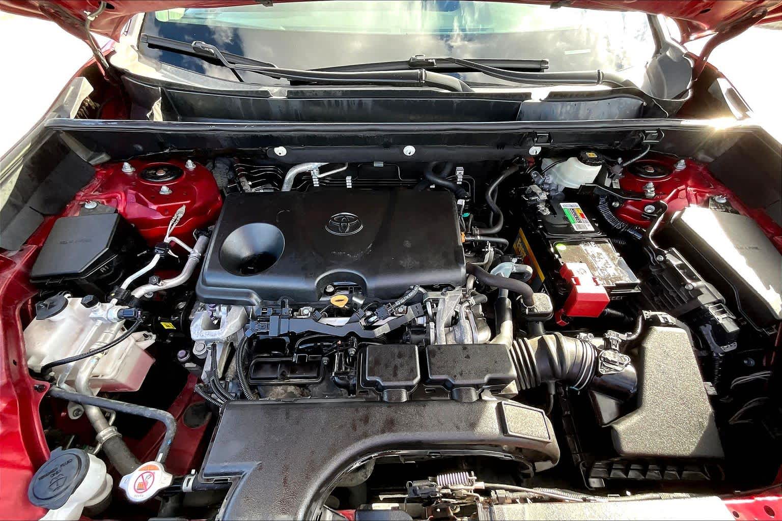 2021 Toyota RAV4 XLE Premium Ruby Flare Pearl at HGreg Houston