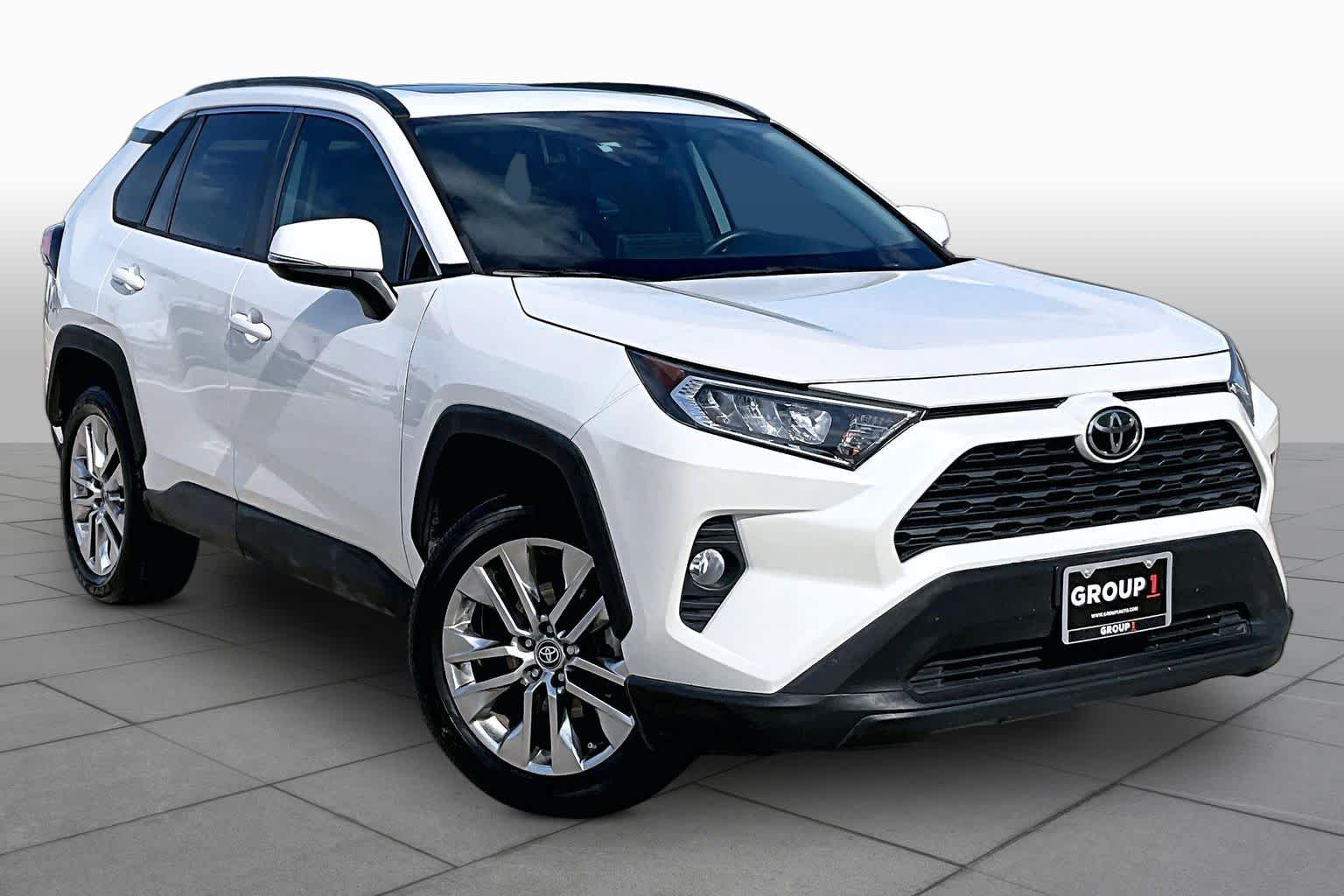 2021 Toyota RAV4 XLE Premium Blizzard Pearl at Lexus Southwest Houston