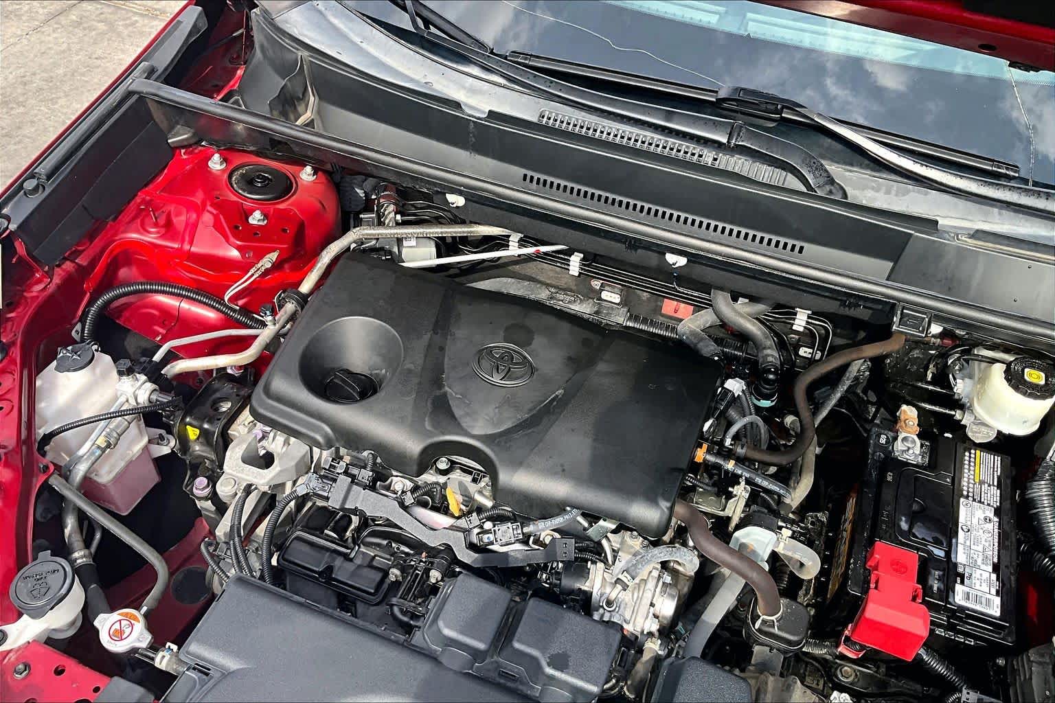 2022 Toyota RAV4 LE Ruby Flare Pearl at Sterling McCall Nissan