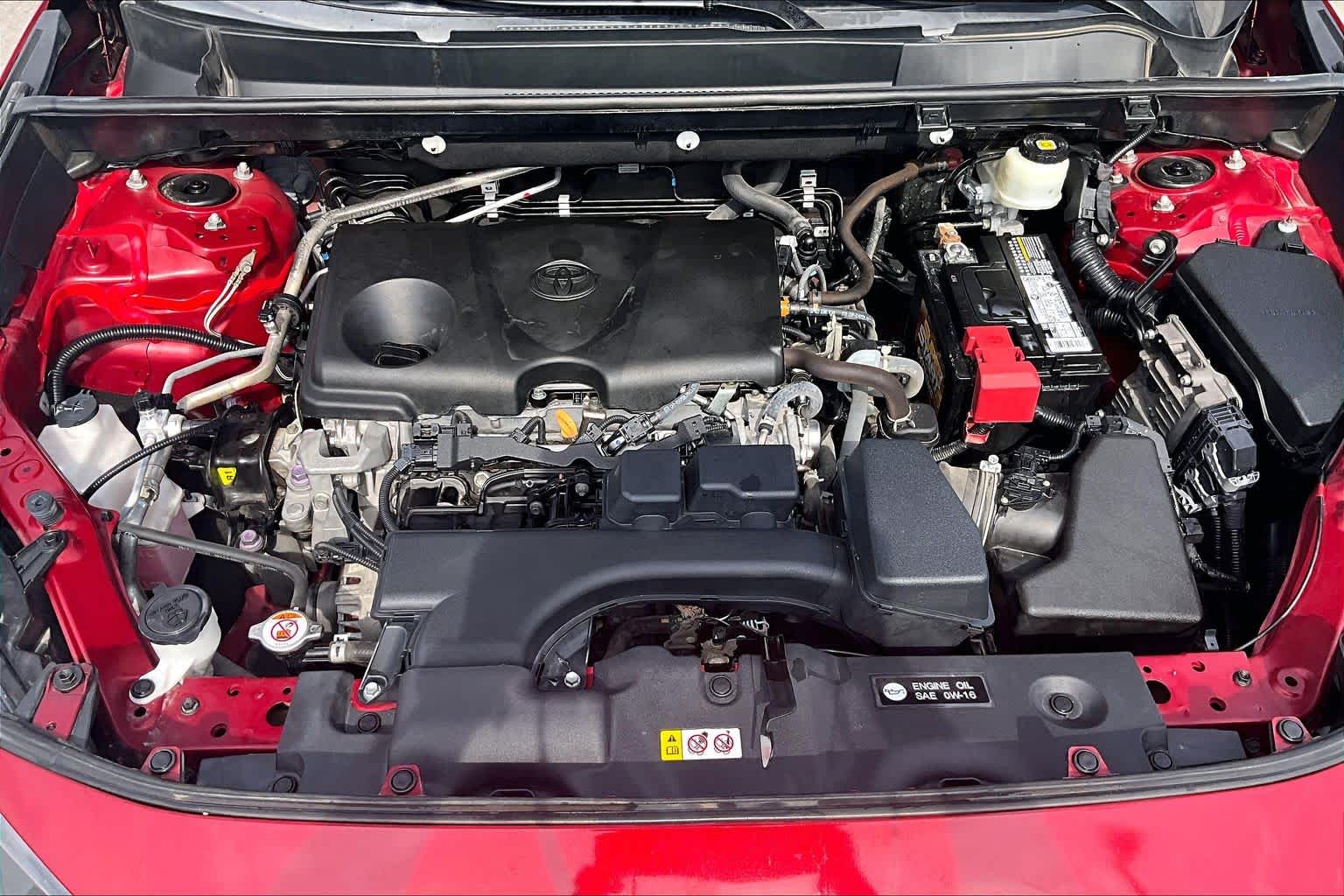 2022 Toyota RAV4 LE Ruby Flare Pearl at Sterling McCall Nissan