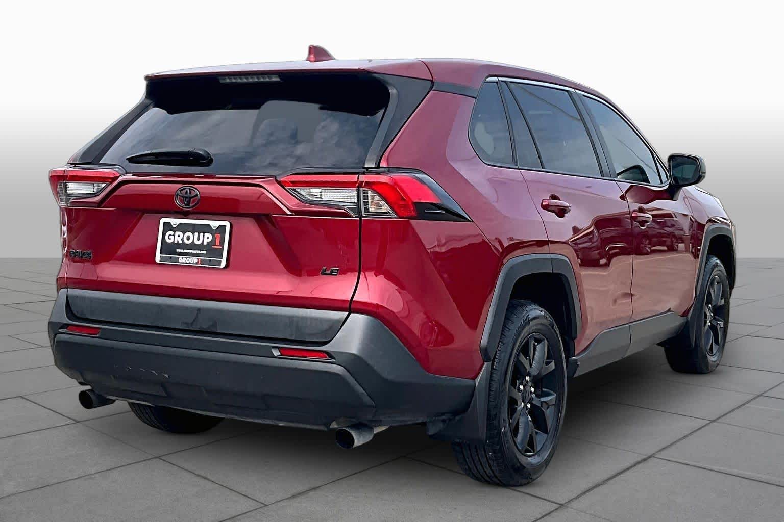 2022 Toyota RAV4 LE Ruby Flare Pearl at Sterling McCall Nissan