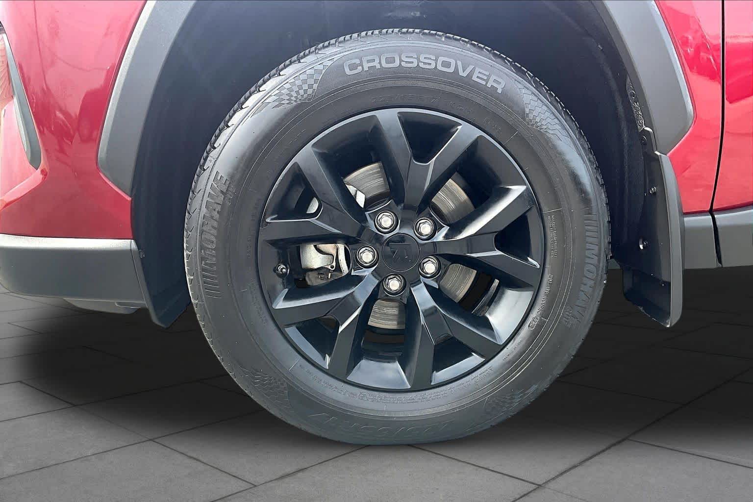 2022 Toyota RAV4 LE Ruby Flare Pearl at Sterling McCall Nissan
