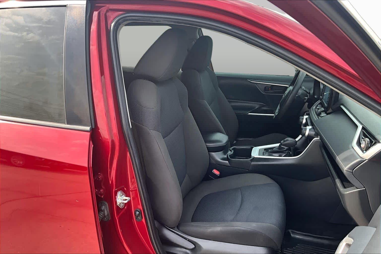 2022 Toyota RAV4 LE Ruby Flare Pearl at Sterling McCall Nissan