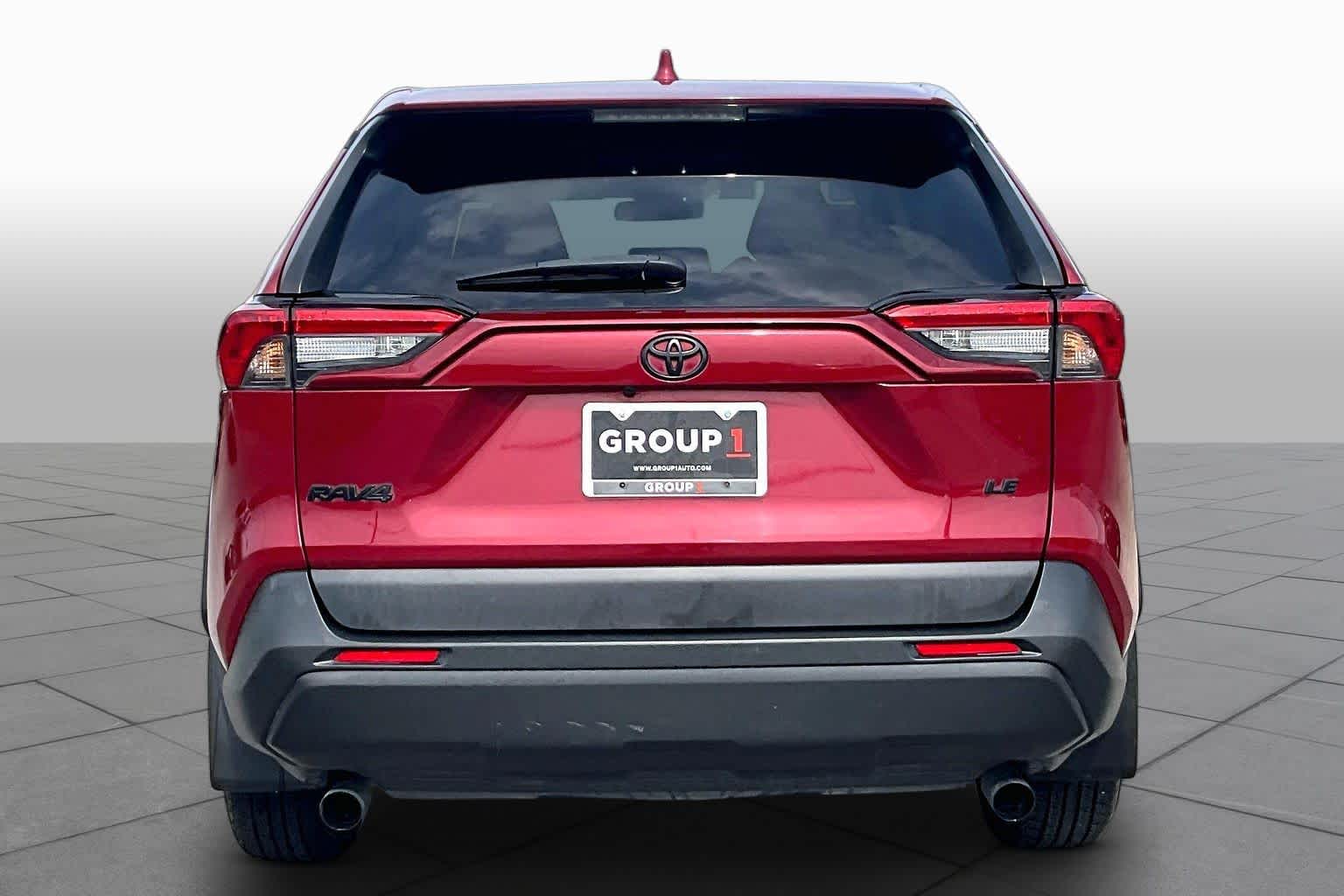 2022 Toyota RAV4 LE Ruby Flare Pearl at Sterling McCall Nissan