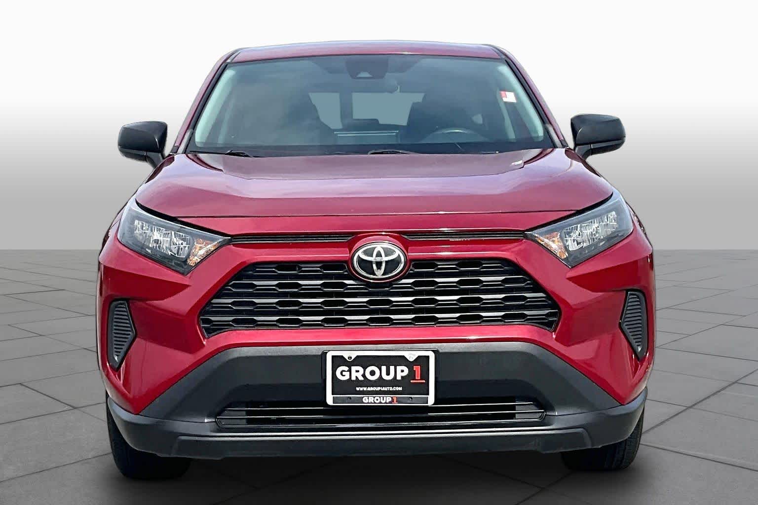 2022 Toyota RAV4 LE Ruby Flare Pearl at Sterling McCall Nissan