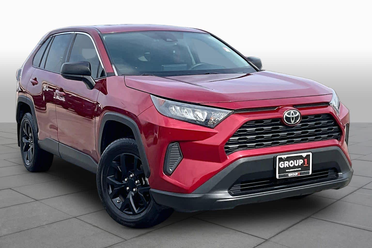 2022 Toyota RAV4 LE Ruby Flare Pearl at Sterling McCall Nissan